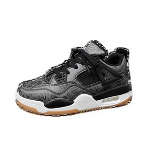 Baskets de basketball tendance style Hong Kong en maille à lacets, amortissantes, légères et antidérapantes pour hommes et femmes - Product Image 1