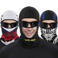 Masque de moto d'été, protection solaire extérieure, en Spandex/Polyester, cagoule unisexe rafraîchissante pour le sport et les fêtes
