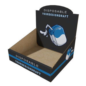 Tùy chỉnh giấy các tông Kệ sẵn sàng sản phẩm bán lẻ bao bì trung tâm mua sắm siêu thị truy cập xé hộp hiển thị bao bì - Product Image 6