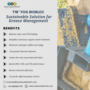 ไบโอบล็อกเอนไซม์บำบัดน้ำเสียสำหรับควบคุมของเสียจากหมอก - Product Image 1