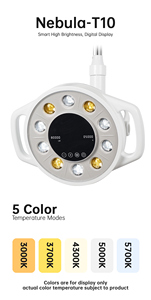 Sillón Dental Anya de Alta Calidad para Clínica Dental y <span class=keywords><strong>Hospital</strong></span>, Sillón Dental Eléctrico con Taburete para Asistente Dental - Product Image 4