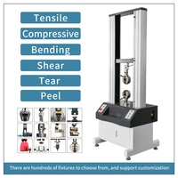 Máquina de Ensayo de Tracción Universal de Doble Columna Electrónica de Precisión, Capacidad de Carga de 0~500 kg, Precisión del 0.5%, Amplio Rango de Aplicación