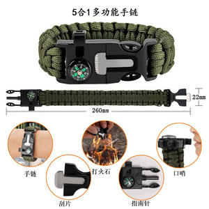 Kit de Supervivencia Compacto de Metal, Herramientas de Emergencia para Exteriores, 20x15x9cm, para Camping y Uso en Vehículos - Product Image 2