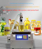 Machine de remplissage de liquides visqueux en acier inoxydable CSY-L15, version automne, pour pâte de poire, sauce au sésame, sirop, colle, miel