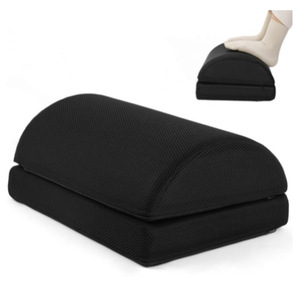 Coussin de repose-pieds rectangulaire ajustable en mousse à mémoire de forme tissée de haute <span class=keywords><strong>qualité</strong></span> pour la maison, le bureau, l'allaitement, le soutien corporel, les voyages en avion et l'hôtel - Product Image 1