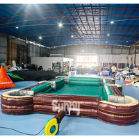 Plein air Adulte Enfants Grand Groupe Bâtiment Partie Gonflable Combat Gonflable Oreiller Combat Boxe Divertissement Jeu Location