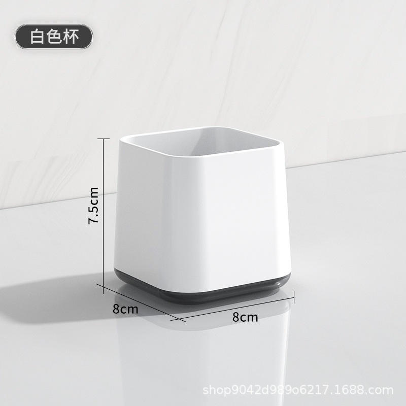 Vaso para enjuague bucal - blanco