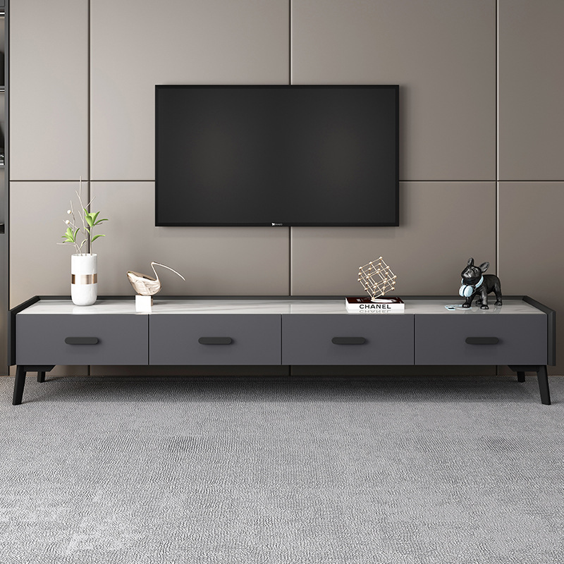 Настенная деревянная подставка для телевизора