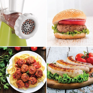 Mini Procesador de Alimentos Eléctrico 3 en 1, Picador de Alimentos Portátil de Plástico con Funciones de Rebanado, Trituración y Molienda - Product Image 6