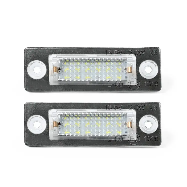 2pcs 18-Licencia de LED número de placa de la lámpara de la luz para VW Passat para limusina 3bg/Passat variante 3C B6