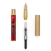 Nouveaux produits 2026 : Stylo plume de luxe en acrylique pour calligraphie, pointes multiples EF, F, M, exquis et magnifique