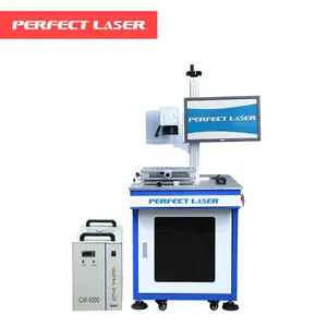 Laser parfait-métal plastique verre gravure uv laser marqueur pcb traçage 3w 5w verre uv laser machine de marquage