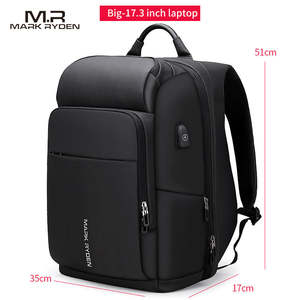 Mark Ryden Laptop-Rucksack mit USB-Ladeanschluss, 17 Zoll, Großes Fassungsvermögen, Wasserabweisende Sporttasche für Laptops MR7080D-B - Product Image 3