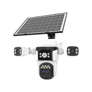 Cámara PTZ de Doble Vista Vstouch con Energía Solar 4G, 300W, IP66, Impermeable, Carcasa Metálica Inalámbrica para Exteriores, Almacenamiento en la Nube - Product Image 2