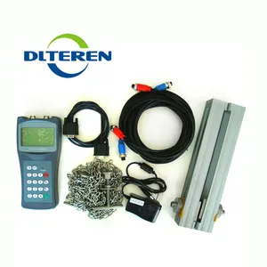 DLTEREN Hand-gehalten Ultraschall-durchflussmesser Heißer Verkauf Ultraschall Flow Meter Tragbare Wasser durchflussmesser Benutzer-konfigurierbare