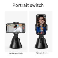Support de téléphone intelligent avec Rotation à 360 degrés, suivi automatique du visage, Selfie