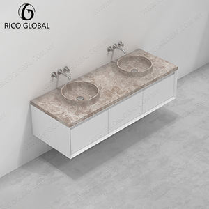 Meuble-lavabo de salle de bain en marbre durable et écologique fabriqué à partir de matériaux recyclés - Product Image 3