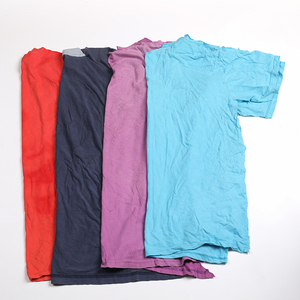Mezcla de color de la camiseta de algodón reciclado textil trapos de <span class=keywords><strong>comprar</strong></span> vender residuos de algodón y residuos de textiles - Product Image 4