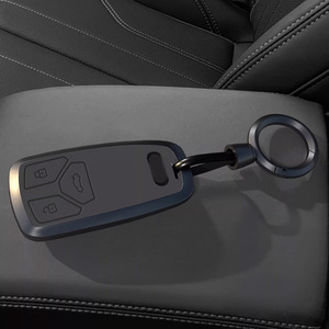 Capa de Chave de Carro Kunasi Personalizada Preço de Atacado Estrutura de Metal em Liga de Zinco Resistente a Arranhões I20/A4 Quattro 2010-2021 - Product Image 4
