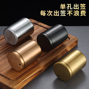 Stainless Steel Toothpick Holder Cylinder Metal Durable For Restaurant Hotel Commercial Use - Product Image 5
