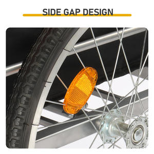 Portabicicletas de Acero Q235 para Remolque de Bicicleta, Negro, 130x80x107cm - Product Image 5