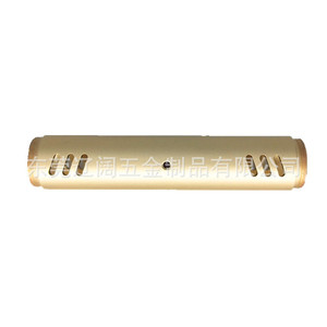 Boîtier diffuseur de parfum pour voiture en alliage d'aluminium 35x20mm, position de ventilation, usinage au tour, oxydation, finition haute brillance - Product Image 1