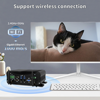 Mini Computadora VENOEN de 11.ª Generación con Procesador Core I7/i5, Sin Ventilador, Red Dual de 2.5G, 1165G7, 24V DC, 6xCOM, Accesorios Industriales Integrados
