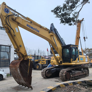 Machine japonaise d'origine Komatsu PC450 Excavatrice utilisée 45 tonnes Excavatrice japonaise d'origine Excavatrice de 45 tonnes pour bâtiment d'occasion - Product Image 1