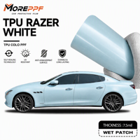 Film de protection de voiture en TPU coloré |   Protection de peinture auto-réparatrice et anti-rayures avec résistance aux UV et au sable, garantie 3 ans
