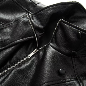 ZATRHMBM 2025 giacca autunno/inverno nuova moda da <span class=keywords><strong>donna</strong></span> <span class=keywords><strong>in</strong></span> <span class=keywords><strong>ecopelle</strong></span> a maniche lunghe giacca Casual da <span class=keywords><strong>donna</strong></span> a maniche lunghe - Product Image 5