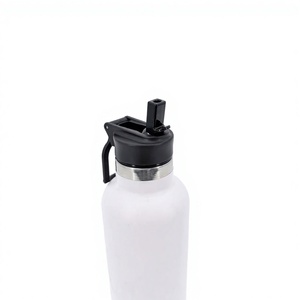 Individuelles Logo BPA-Freie 22oz Isolierte Auslaufsichere Doppelwandige Vakuum-Edelstahl-Wasserflasche Trinkflasche für den Täglichen Gebrauch - Product Image 3