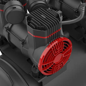 <span class=keywords><strong>Auarita</strong></span>, alta calidad, 50 litros, bajo ruido, portátil, resistente, doble cilindro, silencioso, doble cilindro, compresor de aire sin aceite - Product Image 6