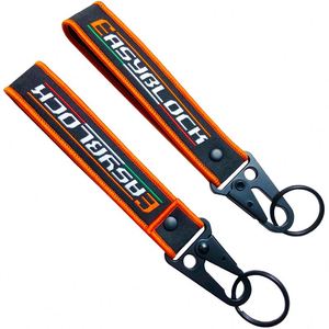 Customized Design Outdoor Climbing <b>Buckle</b> Nylon Woven Keychain Wristlet Strap Lanyard - Product Image 2