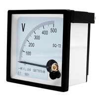 SQ-72 Panneau Analogique 250V 300V 450V 500V Tension Mètre Pointeur Mécanique AC Voltmètre Jauge