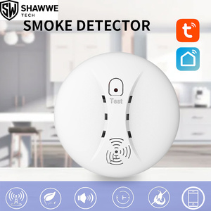 Détecteur de fumée et d'incendie WIFI Tuya avec capteur photoélectrique, alarme 80 dB, contrôle par application - Product Image 4