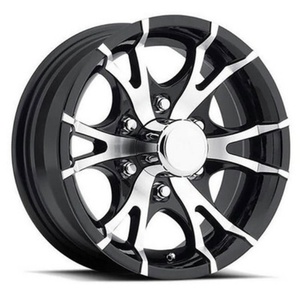 <span class=keywords><strong>Jante</strong></span> de <span class=keywords><strong>remorque</strong></span> en aluminium T07 15X6 "5 sur 4.5 Center Cap & Lugnuts Set of 4 13 14 15 16inch Alloy Wheel - Product Image 1
