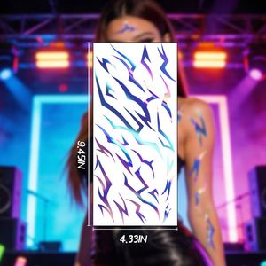 Devil Group Anime Tattoo Stickers Customized Non-Toxic 1-3 Weeks Lasting for Cosplay Party - Product Image 1