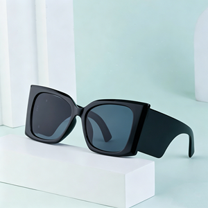 Gafas de Sol <span class=keywords><strong>Partagas</strong></span> al por Mayor, Modernas, de Diseñador, con Logotipo Personalizado, Estilo Ojo de Gato, Montura Completa, Protección UV400, para Mujer, China - Product Image 6