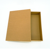 Caja de Almacenamiento de Documentos Corrugada Marrón, Embalaje Ecológico Personalizado, Caja Organizadora de Archivos con Diseño Personalizado para Oficina