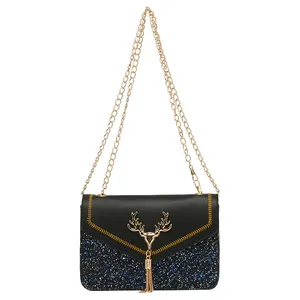 Handbags Supplier Wholesale Fashion Korean Antler Hardware Version designer women's Bag Women's One-shoulder handbag