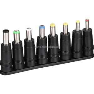 Kit d'adaptateur secteur DC 5.5*2.1mm <span class=keywords><strong>Jack</strong></span> à 6.0*4.0mm 5.5*1.7mm 4.0*1.7mm Convertisseur de prise Barrel Connecteur Chargeur d'ordinateur portable Embouts - Product Image 1
