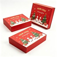 Günstiger Großhandel Luxuriöser Weihnachts-Adventskalender mit 12 oder 24 Tagen, Karton-Schubladen-Geschenkbox für Pralinen, Individuell Anpassbar