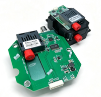Système de liaison fibre optique Guangbo Fiber VTX Series Air+Ground Unit à faible latence, longue portée et anti-parasites pour drones FPV