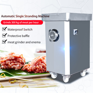Commercial Stainless Steel Electric <strong>Meat</strong> <strong>Grinder</strong> Sausage Maker Heavy Duty Automatic Mince <strong>Meat</strong> Machine