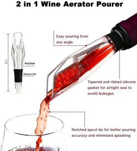 Accesorio de Bar, Vertedor de Vino Acrílico Portátil Mini, Aireador Rápido, Disponible en Stock - Product Image 5