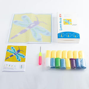 Vente en gros Kits de crochets à loquet Kit de crochets à loquet <span class=keywords><strong>libellule</strong></span> Kits de crochets à loquet pour oreiller Crochet à aiguille Kits de crochets à fil lisse Point de croix pour adultes - Product Image 2