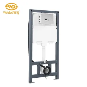 New design wall mounted toilet water tank water saving plastic cistern tank for wall hung toilet