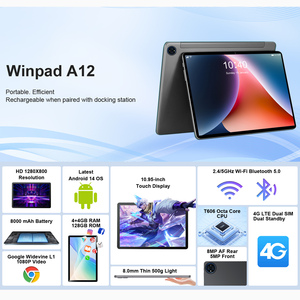 Giá rẻ Máy tính bảng chơi game Android 14, màn hình 10.1 inch 1280x800 IPS, chip 8 nhân, RAM 8GB + ROM 128GB - Product Image 6