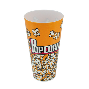 USA Fashionable High Quality Food Grade Custom Plastic Popcorn Bucket Bpa Free