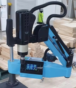 Máquina de roscado eléctrica con brazo basculante servo inteligente con panel táctil, fuerte adaptabilidad del material. - Product Image 2